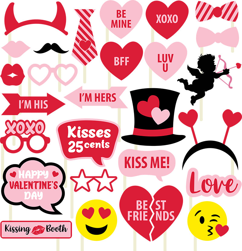 Valentine's Day Photo Booth Prop SVG – SVG Nation valentine-s-day-photo-booth-prop-svg-svg-nation