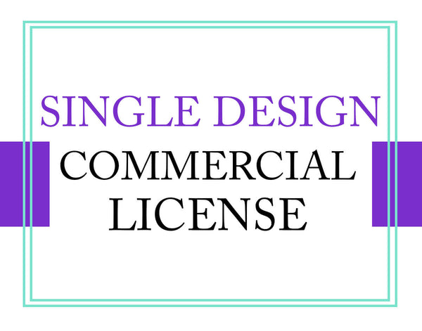 Single Design Commercial License