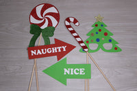 Christmas Photo Booth Prop SVG