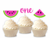 One in a Melon Cake & Cupcake Topper SVG