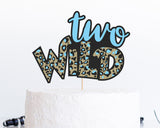 Two Wild Cake & Cupcake Topper SVG